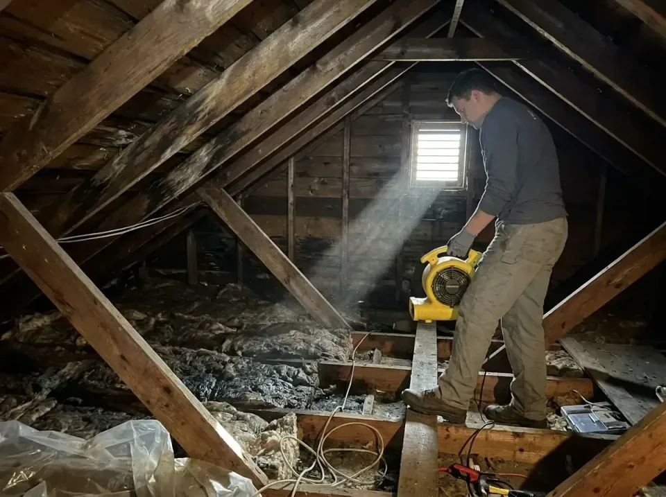 attic-water-damage-drying-proc-007 — frequently asked questions, Emergency Water Extraction & 24/7 Flood Response in Ephraim…